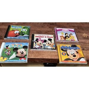 Disney Music For kids 4 Disc Lot